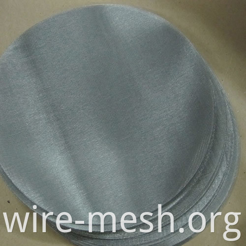 Wire Mesh Filter Discs